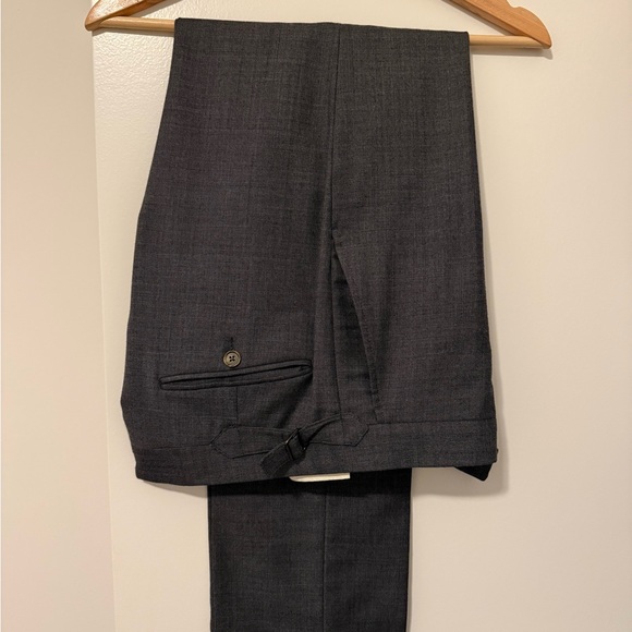 Grey Slim-Fit Wool Suit - Picture 5 of 8